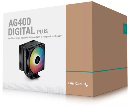 купить Кулер Deepcool AG400 DIGITAL PLUS, TDP 220W в Кишинёве 