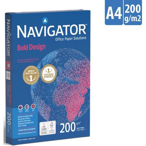 купить Бумага офисная Navigator 05-CE Hartie Bold Design A4, 200g/m2, 150 foi в Кишинёве 