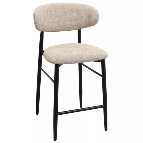 купить Барный стул Deco Meridian Beige (OTE Chacha-120) + Black Legs в Кишинёве 