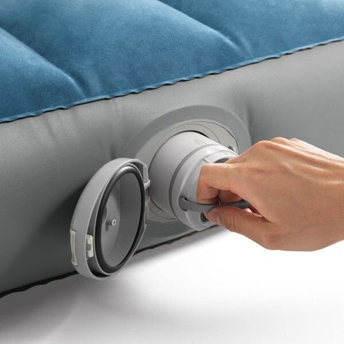 купить Надувной матрас Intex 64187 Prestige Downy, 99x191x25cm cu pompa integrată 5V, max.136kg в Кишинёве 