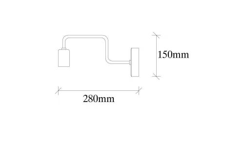 купить Бра Trendy Denge-3433, 28x11x4cm в Кишинёве 