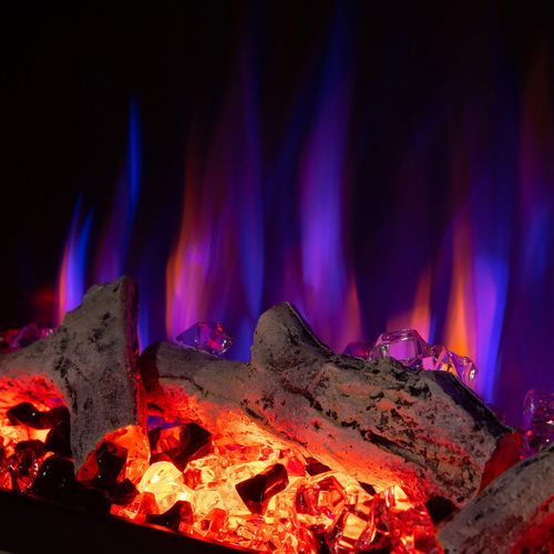 купить Камин электрический ArtFlame Columb & Tomas, 1050x1250x300mm, Alb в Кишинёве 