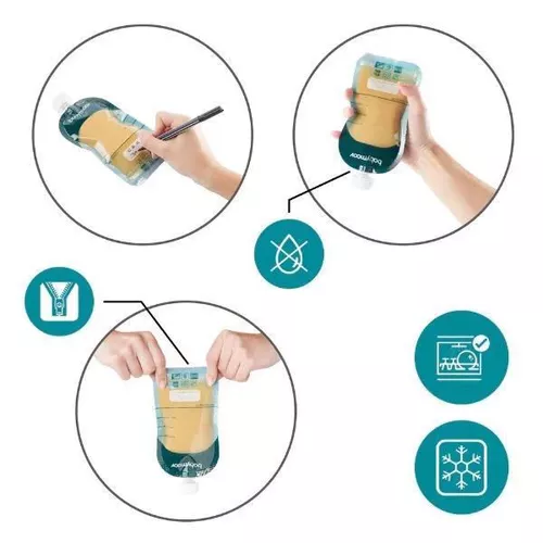 cumpără Seturi pentru hrănire bebelușilor Babymoov A004550 Set 20 pungi reutilizabile de hranire ISY în Chișinău 