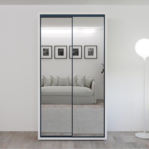 cumpără Dulap Bayro Parma 1200x2250x600 белый, купе în Chișinău 