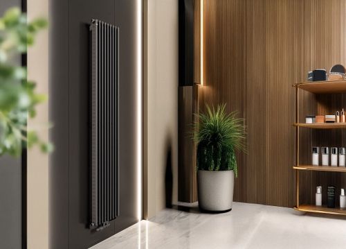 купить Радиатор Gorgiel CEZAR AD1 180/40 Black mat 24 {51} в Кишинёве 