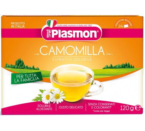 Чай Plasmon с ромашкой 120 г 