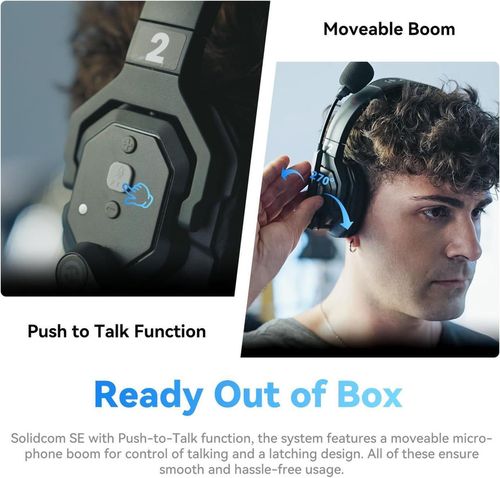 cumpără Căști pentru gaming Hollyland Solidcom SE - 55 (Global Version 2.4GHZ) în Chișinău 