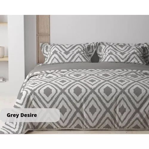cumpără Textile de casă Relaxe Home 023433 Lenjerie de pat Soft Dreams (200x220 Euro) Grey Desire în Chișinău 
