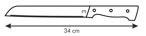 cumpără Cuțit Tescoma 880536 Нож хлебный HOME PROFI, 21 см în Chișinău 