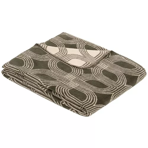 cumpără Textile de casă Ibena 3434/700 Jacquard Decke Cagliari Green/nature în Chișinău 