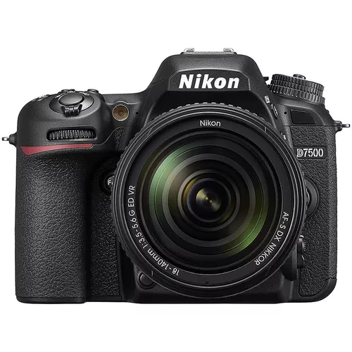 купить Зеркальный фотоаппарат Nikon D7500 kit 18-140VR, 20.9MPx DX-Format CMOS Sensor; EXPEED 5; 4K UHD Video Recording at 30 fps; 3.2" 922k-Dot Tilting Touchscreen LCD; Multi-CAM 3500FX II  51-Point AF System w 15 cross-type; Native ISO 51200, Extend to ISO 1640000, VBA510K002 в Кишинёве 