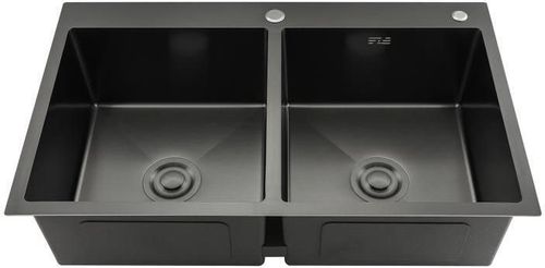 купить Мойка кухонная Gappo GS8350-6 ЧЕРНЫЙ в Кишинёве 