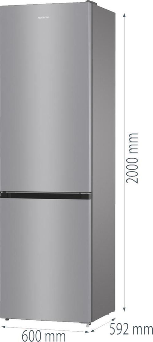 купить Холодильник с нижней морозильной камерой Gorenje NRK6202ES4 в Кишинёве 
