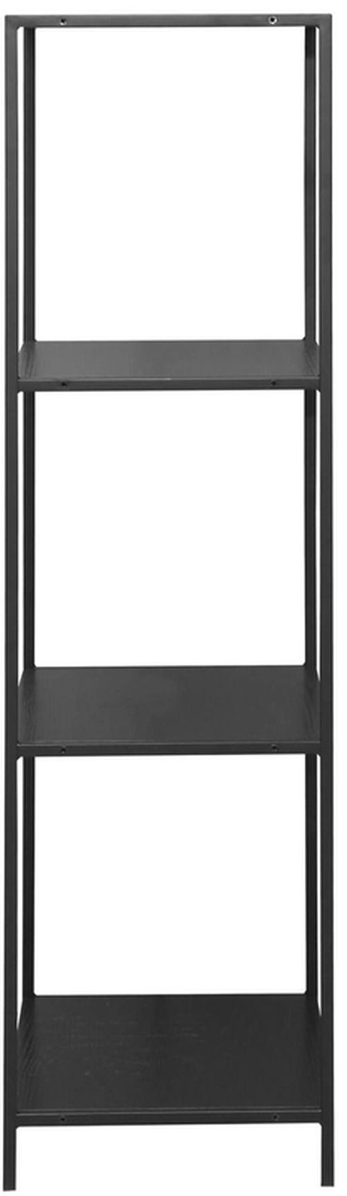 купить Офисный стеллаж Deco Cona 4 nivele (50x30x110.5H) Black в Кишинёве 
