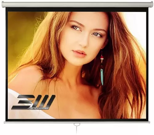 купить Экран для проекторов Blackmount 4/3MN200-BM-ECRPER, White в Кишинёве 