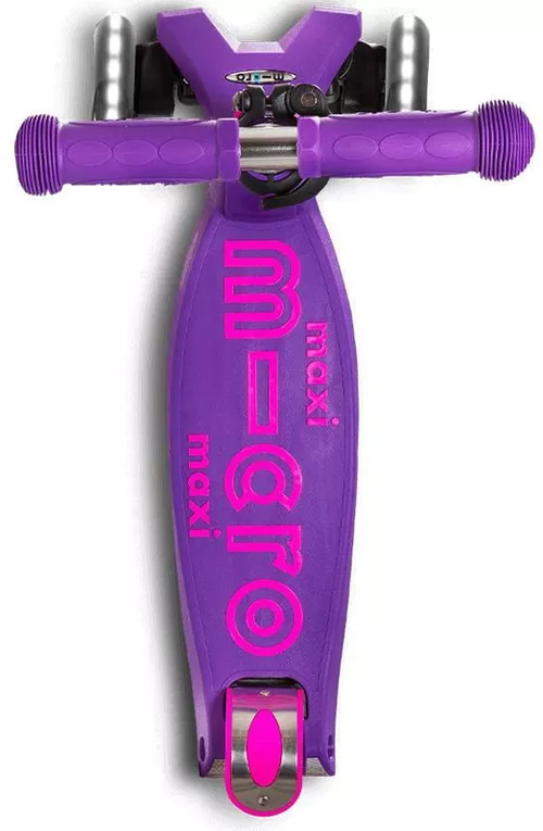 купить Самокат Micro MMD066 Maxi Deluxe LED Purple в Кишинёве 