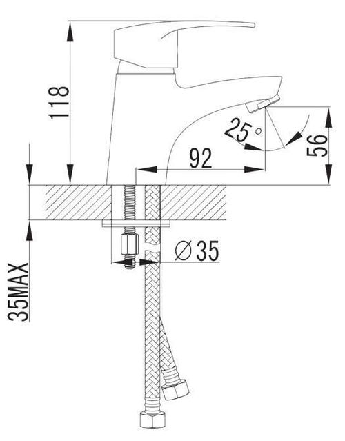 купить Смеситель для умывальника Ferro FOSCA BFA2 в Кишинёве 