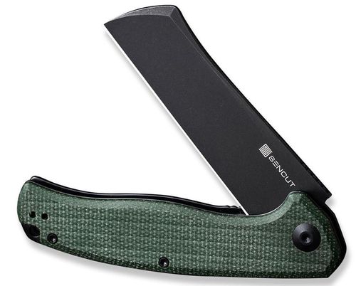 купить Нож походный Sencut S20057C-4 Traxler, mâner Canvas Micarta verde, Liner Lock в Кишинёве 