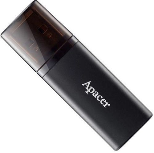купить Флеш память USB Apacer AP64GAH25BB-1 USB 3.2 Gen 1 AH25B 64GB Black RP в Кишинёве 