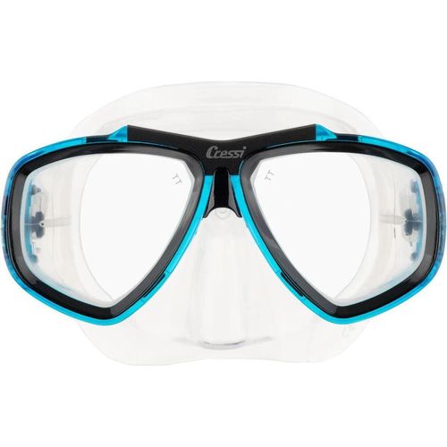 купить Аксессуар для плавания Cressi-Sub Masca inot FOCUS MASK sil clear/frame aquamarine (DS241063) в Кишинёве 