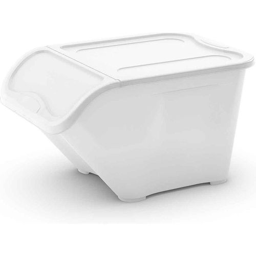 купить Контейнер для хранения пищи KIS 41214 All in Box Контейнер для хранения 40l 54.5x38.5x32cm белый в Кишинёве 