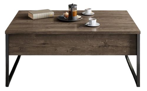 купить Журнальный столик Trendy Lux, Nuc, Negru 74x13,4x98cm в Кишинёве 