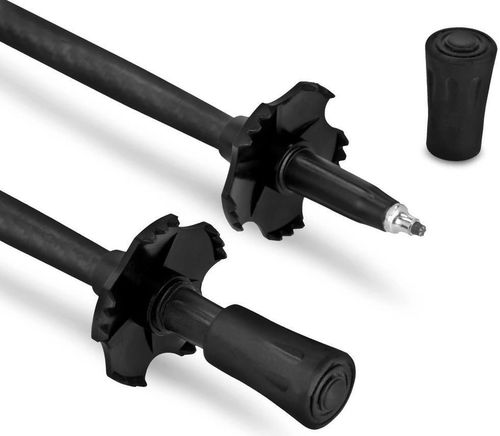 купить Треккинговые палки Spokey 940974 Carbon Blac/blue в Кишинёве 