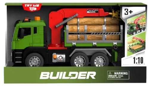 купить Машина Wenyi WY1122A 1:10 Camion cu lemne și inerție (lumini/sunete) в Кишинёве 