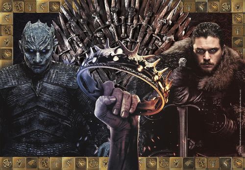 cumpără Puzzle Clementoni 1000 Game of Thrones (39962) în Chișinău 
