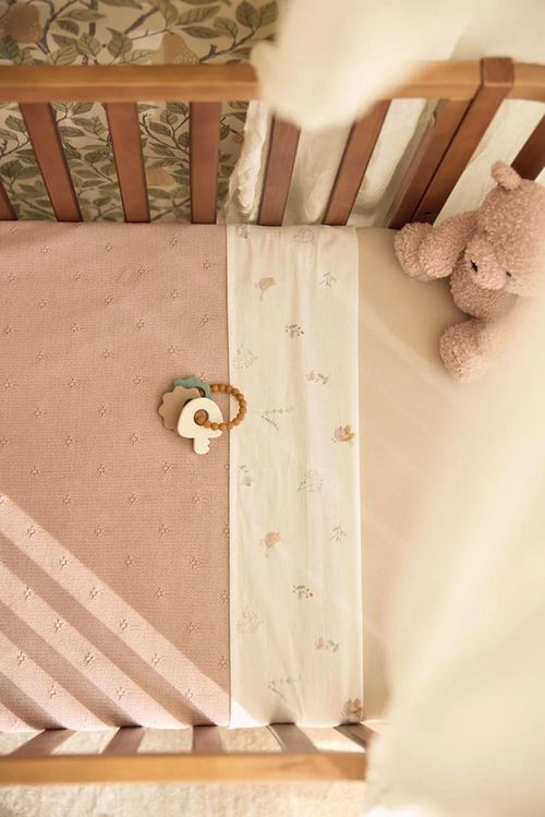 cumpără Lenjerie de pat pentru copii Jollein 516-511-68031 Paturica Cosy Knit Wild Rose, 75x100cm în Chișinău 