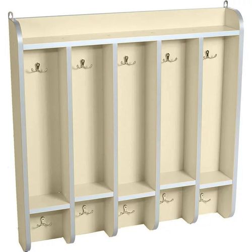 cumpără Dulap pentru instituții Tisam Suport pentru prosoape cu raft 750x120x750mm (10 locuri) (41088) în Chișinău 