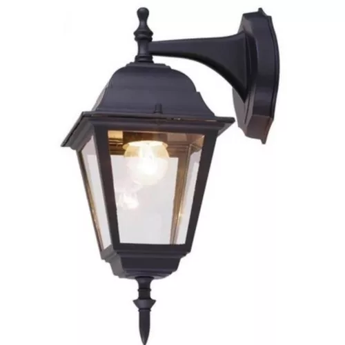 cumpără Aplică exterior Vivalux 75274 RIGA, pe perete, E27, direcționat în jos, negru în Chișinău 