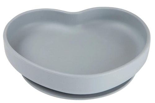 купить Посуда для кормления Canpol 80/309 blu babies Силиконовая тарелка на присоске СЕРДЦЕ в Кишинёве 