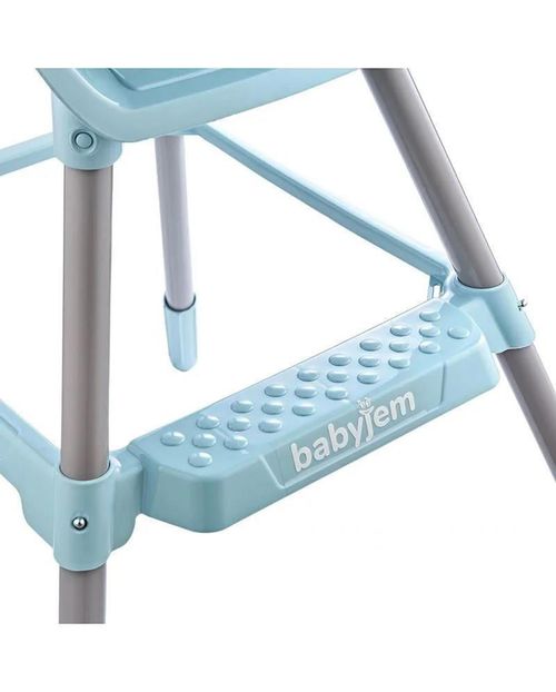 купить Стульчик для кормления BabyJem 888 Turquoise Blue в Кишинёве 