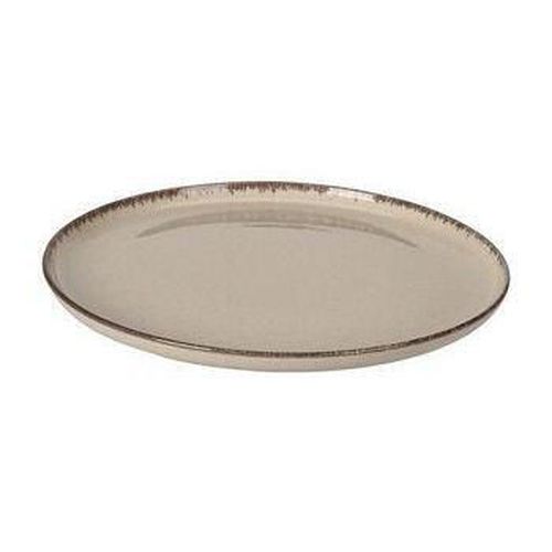 купить Тарелка Promstore 47365 Тарелка сервировочная 27cm Beige, фарфор в Кишинёве 