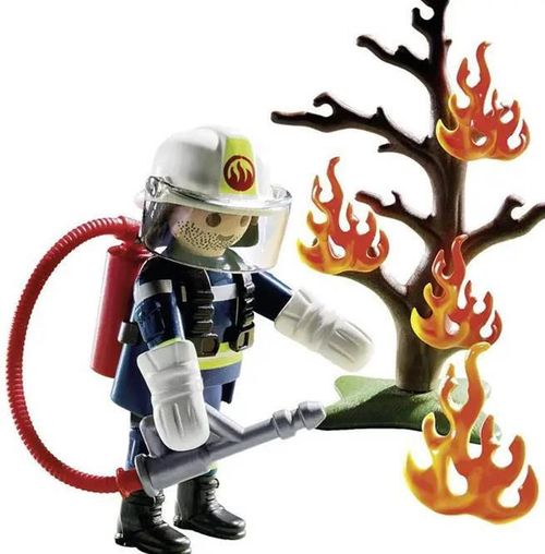 купить Игрушка Playmobil PM9093 Firefighter with Tree в Кишинёве 