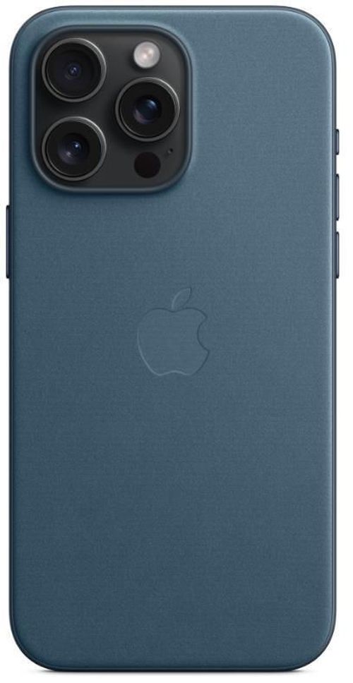 купить Чехол для смартфона Apple iPhone 15 Pro Max FineWoven MagSafe Pacific Blue MT4Y3 в Кишинёве 