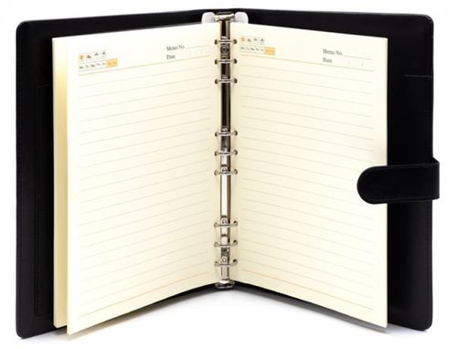 cumpără Carnet miscellaneous Agenda cu bloc detasabil, B5 18-83 neagra în Chișinău 