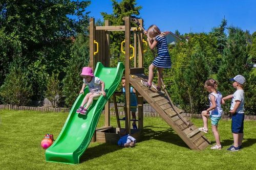 cumpără Teren de joacă Fungoo FUNNY 3 with ramp and sandbox KDI în Chișinău 