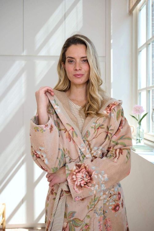 купить Домашний текстиль Pip Studio 327021 Secret Garden Bathrobe Khaki XXL в Кишинёве 