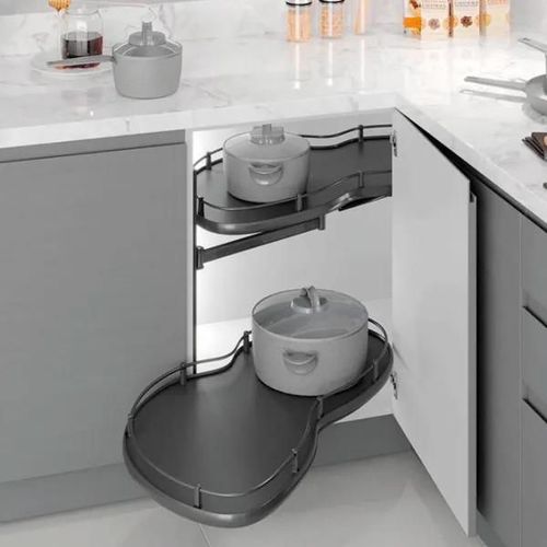 купить Фурнитура для мебели Starax Secret Corner 450мм R п/з S-3016-A в Кишинёве 