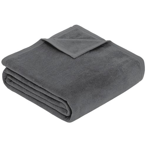 cumpără Cuvertură Ibena 3560/816 220x240 Jaquard Decke Porto Dark grey în Chișinău 