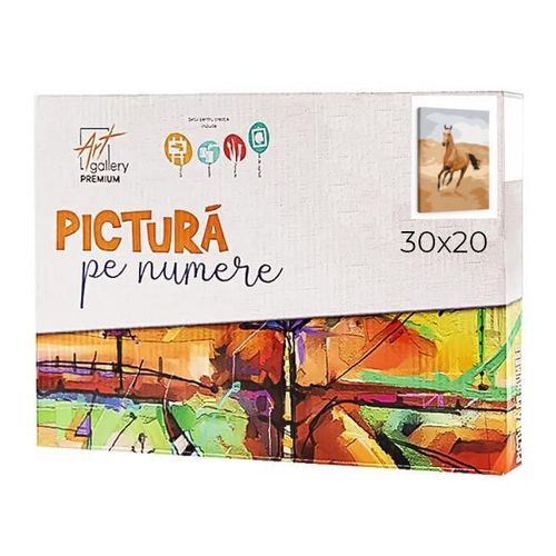 купить Картина по номерам Art Gallery CX3914 20x30cm Cal nisipiu в Кишинёве 