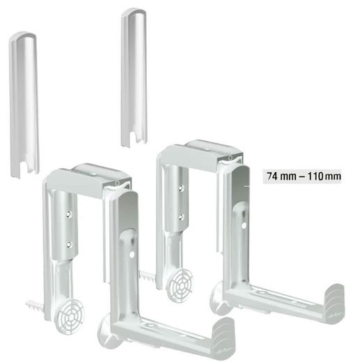 cumpără Suport pentru flori Lechuza Brackets Balconera Wall White în Chișinău 