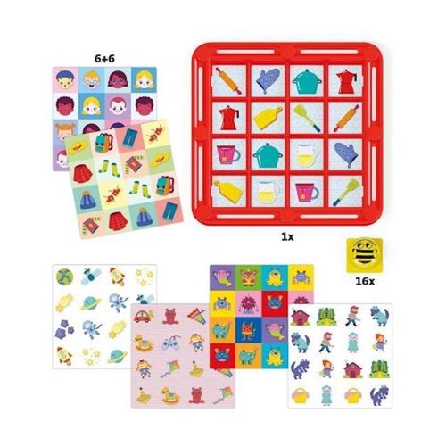 cumpără Joc educativ de masă Quercetti 1052 Fantamemo Bee Multipicture în Chișinău 