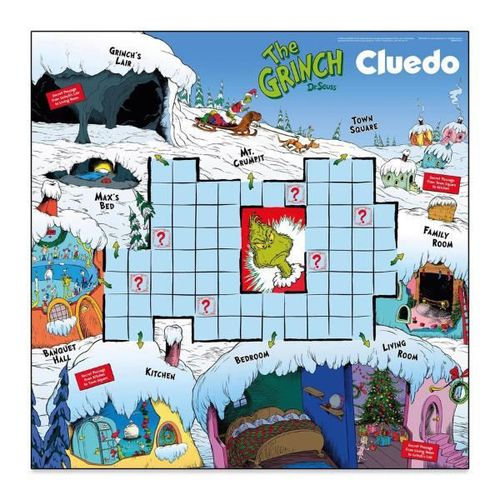 cumpără Joc educativ de masă Winning Moves WM04942-EN-1-6 Cluedo The Grinch (en) în Chișinău 