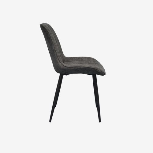 купить Комплект стол и стулья Evelin di Costacurta стол DT-533R B + 4 стула YTC-055B UF885-15 (Dark grey) в Кишинёве 