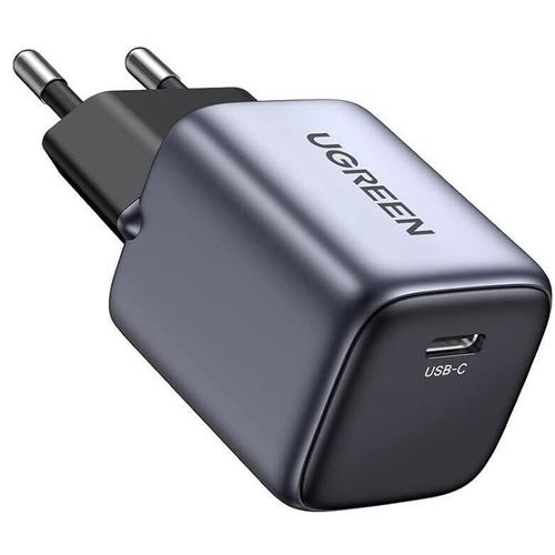 купить Зарядное устройство сетевое Ugreen 90666 CD319 Nexode GaN 1xType-C 30W, Space Gray в Кишинёве 