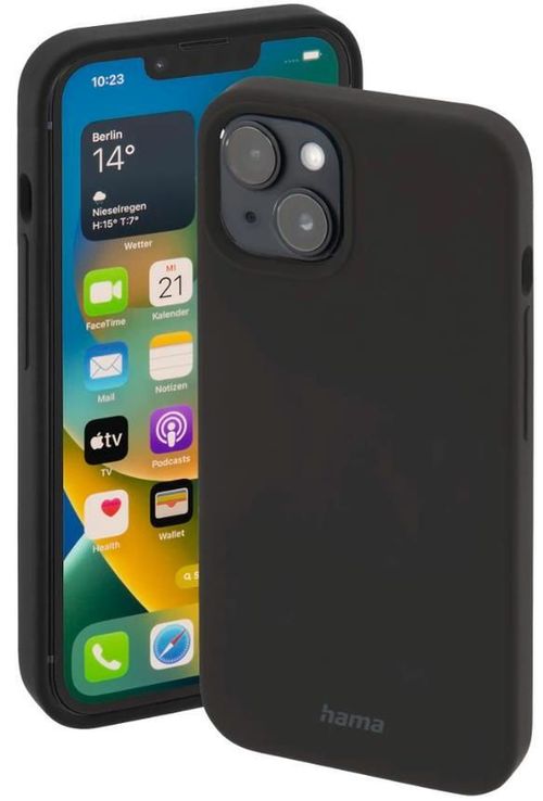 купить Чехол для смартфона Hama 215546 MagCase Finest Feel PRO Cover for Apple iPhone 14 Plus, black в Кишинёве 