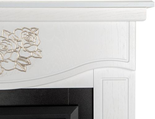 купить Камин электрический ArtFlame Auren & Gala Gold, 950x930x270mm, Alb в Кишинёве 